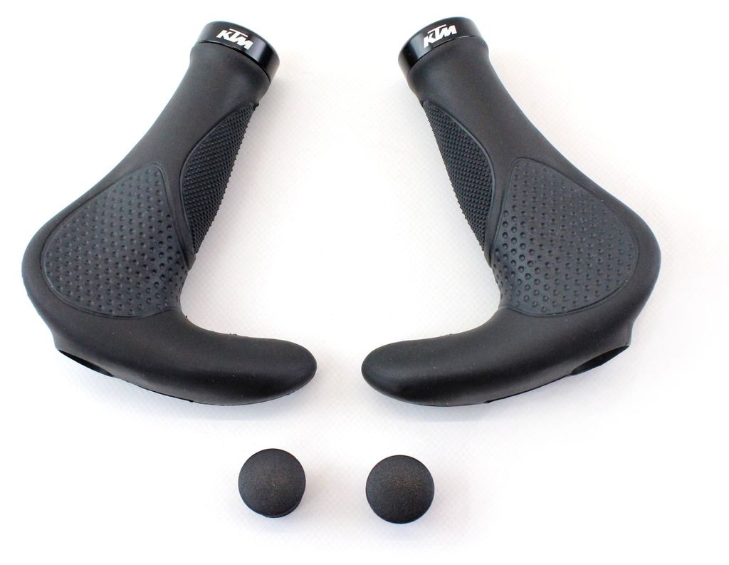 KTM Fahrrad Griffe ergonomisch geformt - Ergo grip Lock - Produktbild 