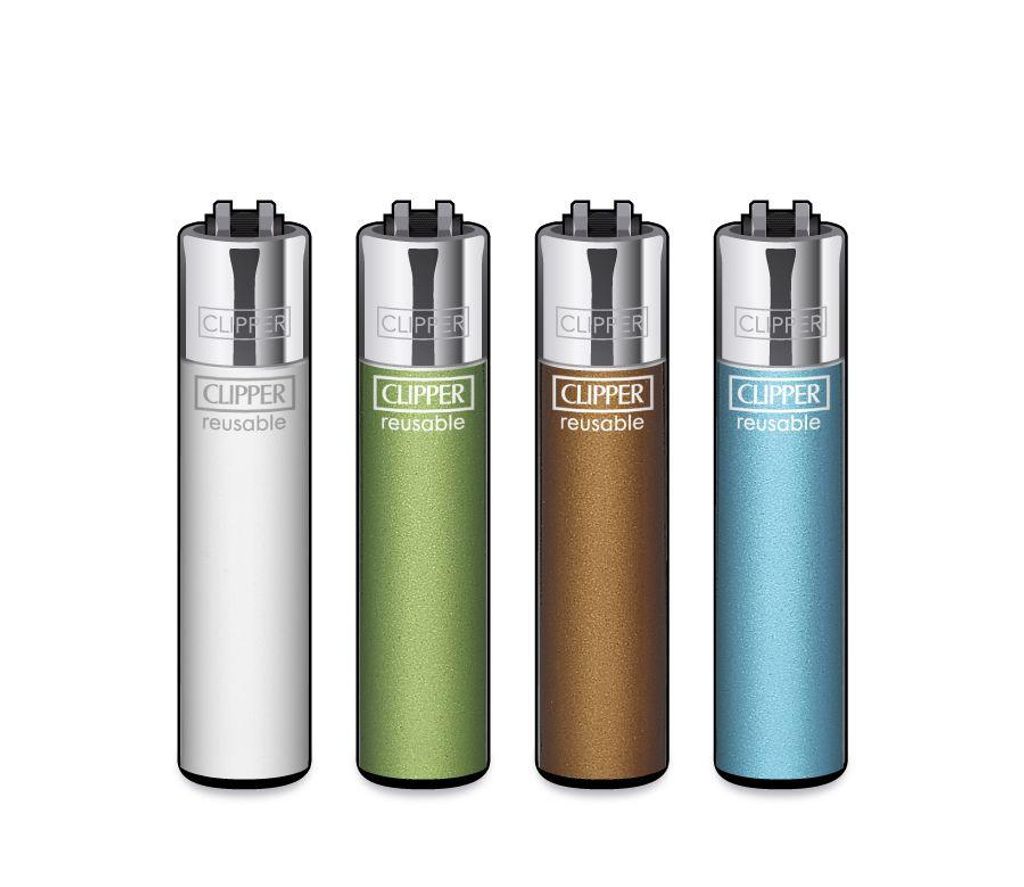 Clipper Feuerzeuge 4er Set Micro Crystal #13 Produktbild 