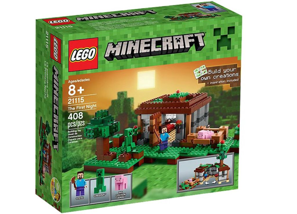 LEGO® Minecraft The First Night Produktbild 