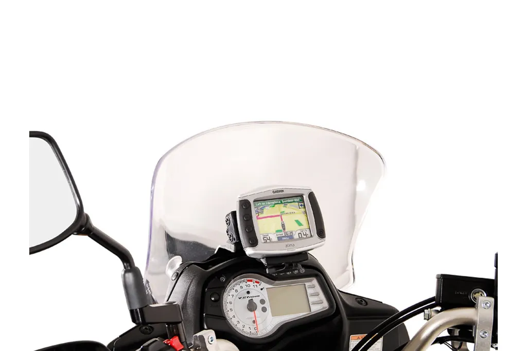 Fixation GPS Moto Suzuki DL 650 V-Strom Noir Idéal pour le Touring