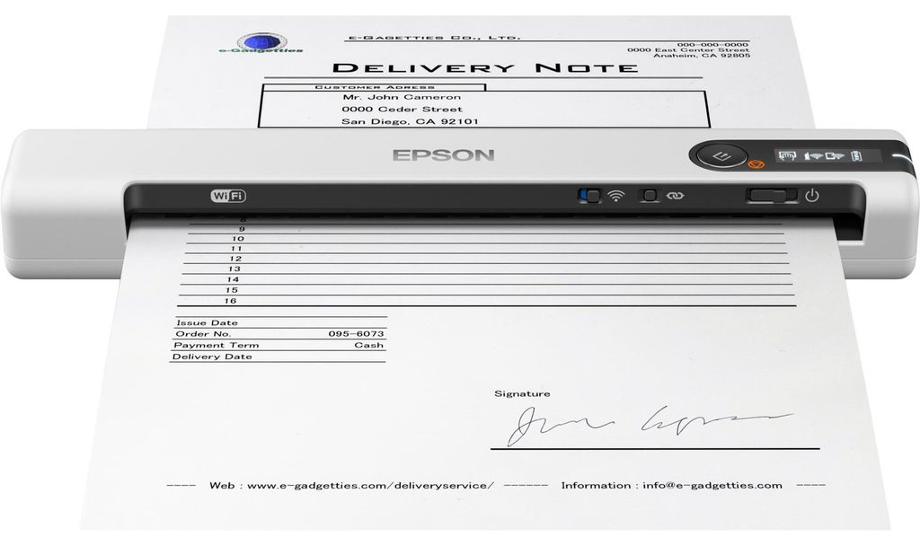 Epson DS80W Stampante Multifunzione WorkForce Nero Immagine del prodotto 