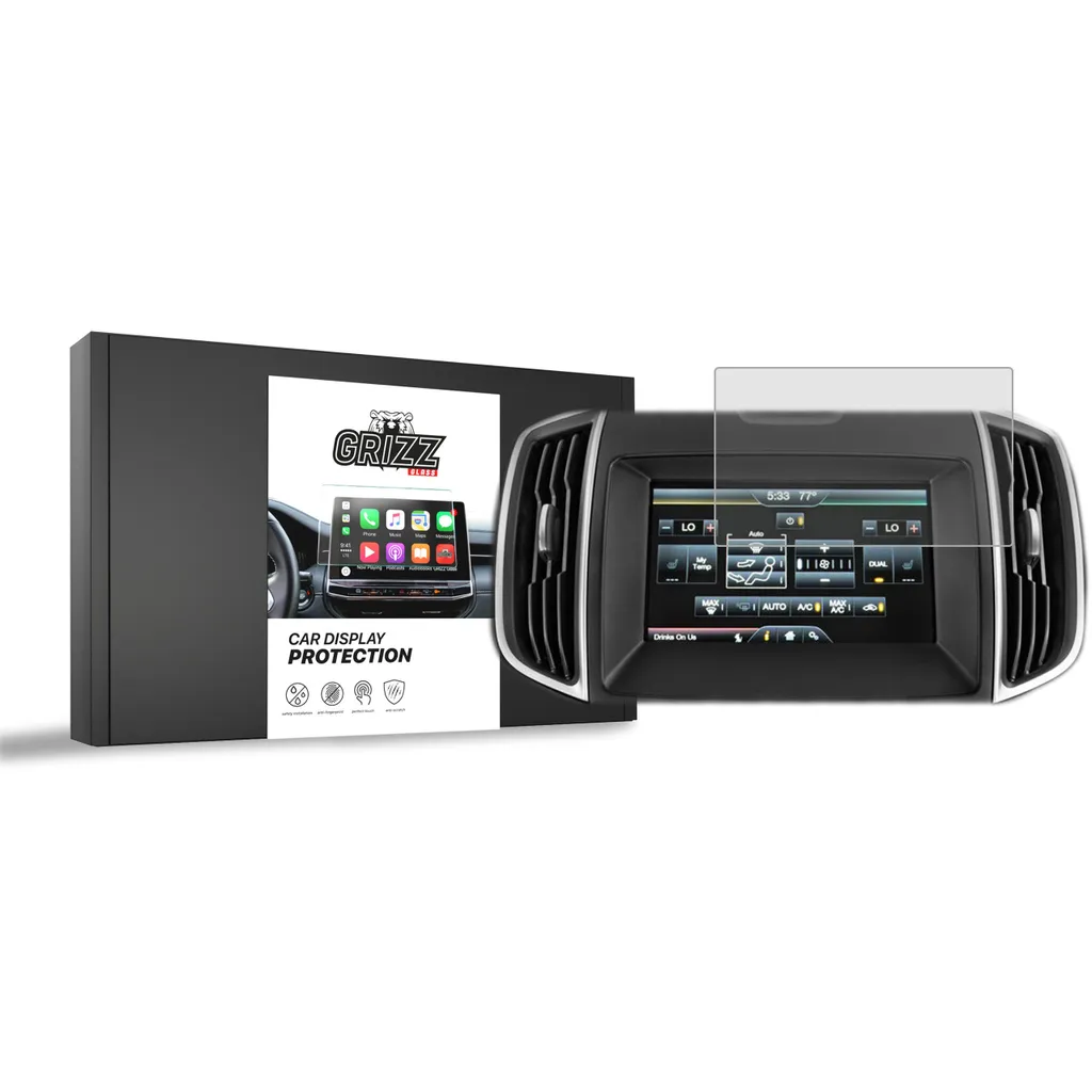 GrizzGlass Vetro Opaco Ford Edge 8" Protezione Display Premium