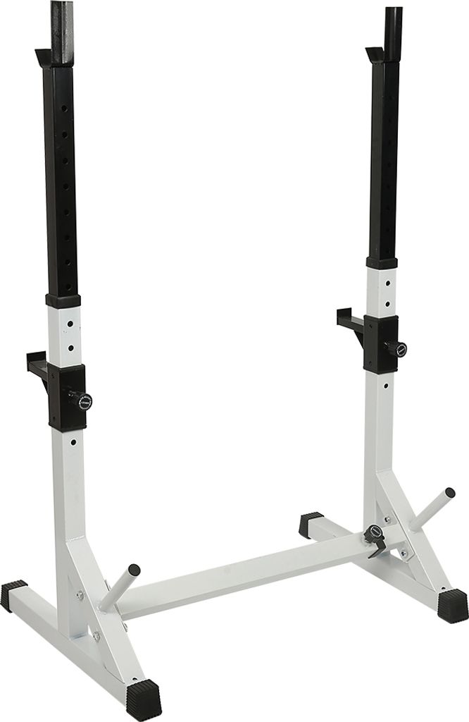 Hantelständer Langhantelständer Squat Rack Höhenverstellbar für Krafttraining bis 200 Kg