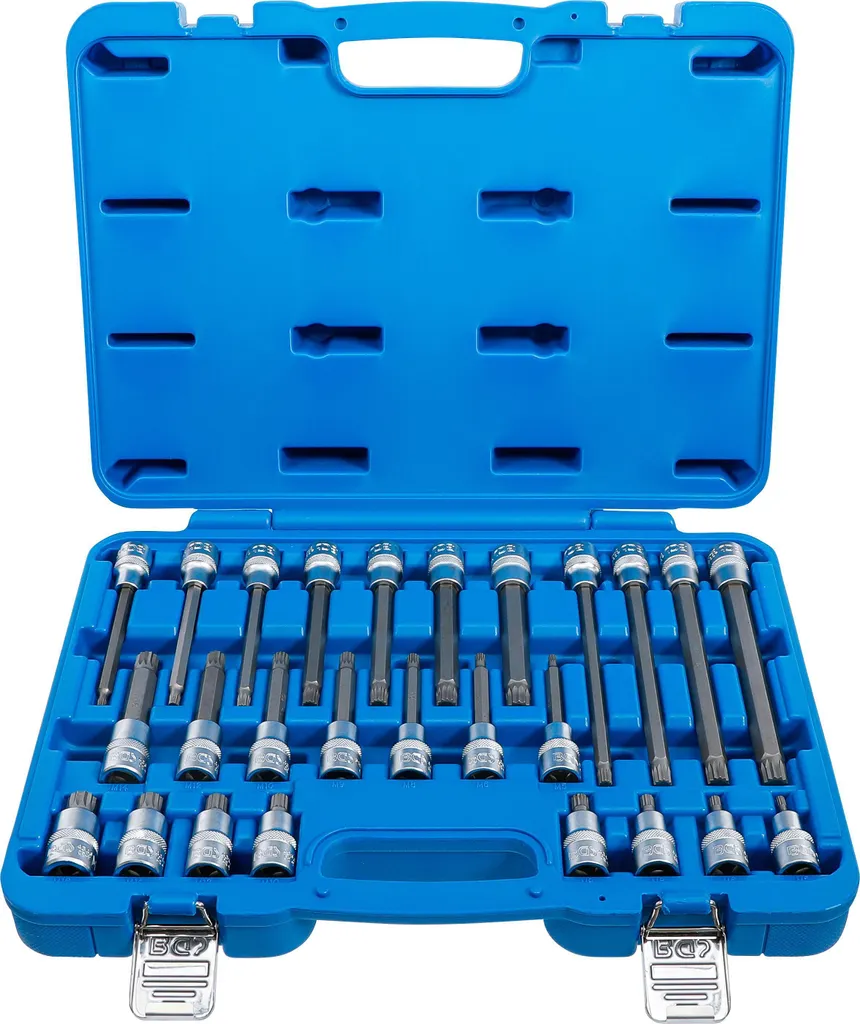 Coffret douilles embout 1/2 XZN pour mécanique automobile BGS 5180 26 pcs