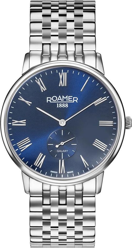 Herrenuhr ROAMER 620710 41 45 50 marineblau klassisch
