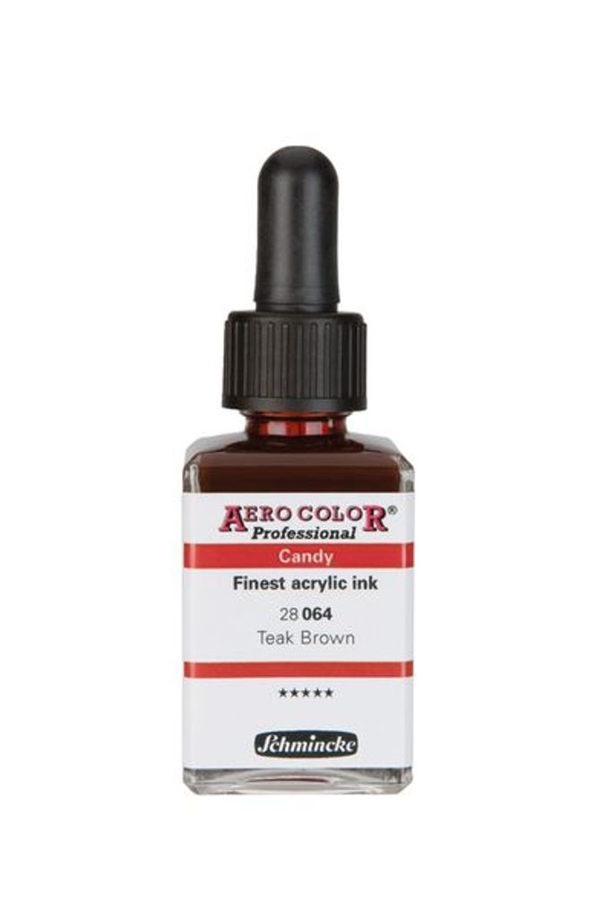Schmincke Aero Color Teak Brown 28ml Candy-Farben 28 064 023