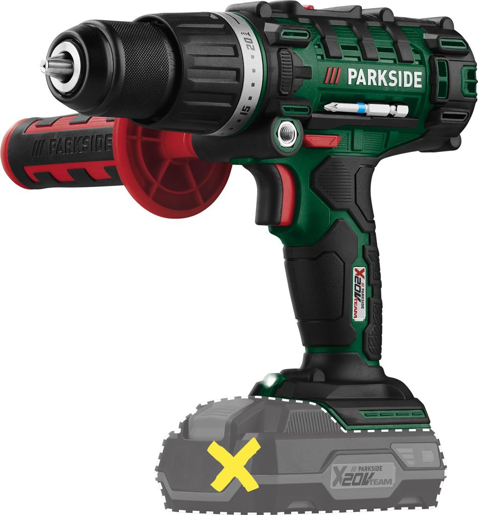 PARKSIDE® 20 V Akku-Schlagbohrschrauber »PSBSA 20-Li C3«, Produktbild 
