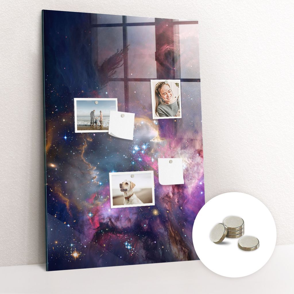 Magnetická Tabule na Zeď Skleněná - Memo Board Kleněnou Obrázek produktu 
