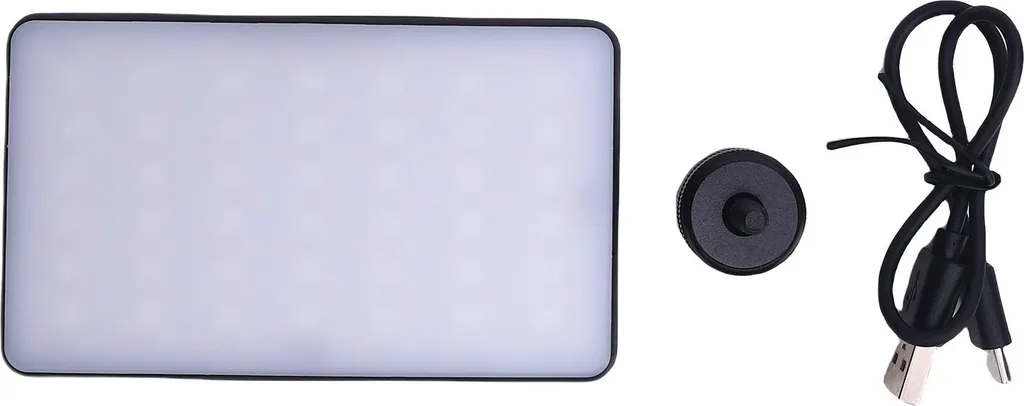 Lampe RVB Puissante 9000K avec Double Température de Couleur et Fixation