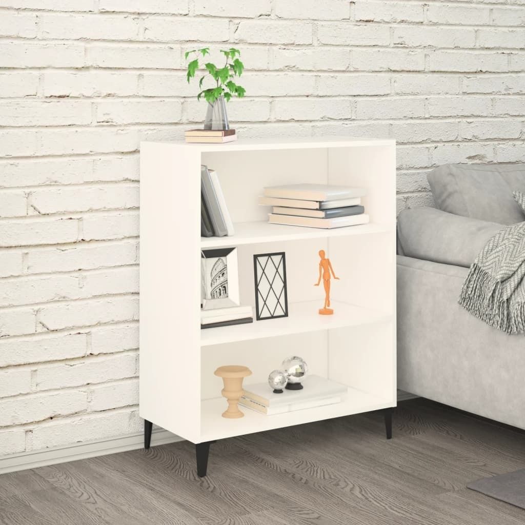 (Robust Möbel)Sideboard/Kommode - elegantes Design - Buffetschrank - Weiß 69,5x32,5x90cm Holzwerkstoff Promotion119626 - Kommoden