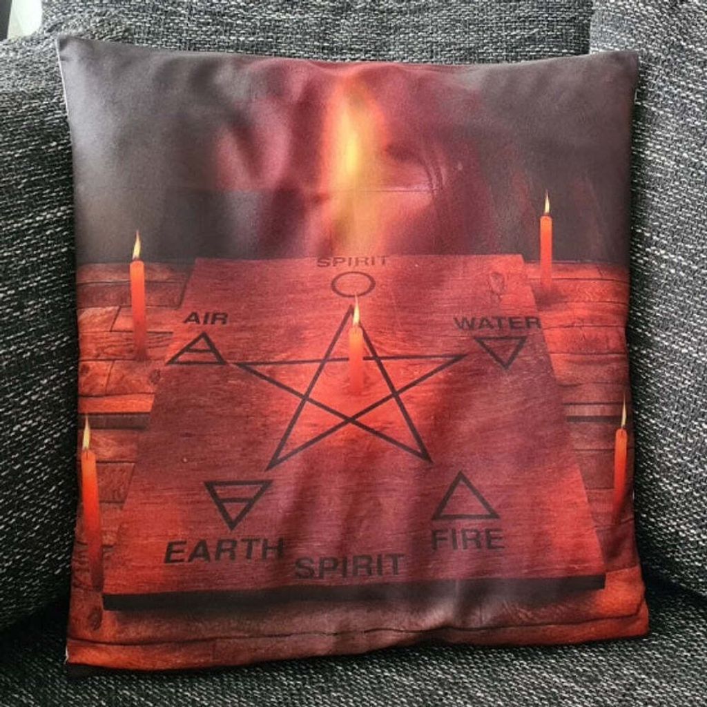 Kissenbezug Seance der Elemente / Spirit of Elements - 45cm Produktbild 