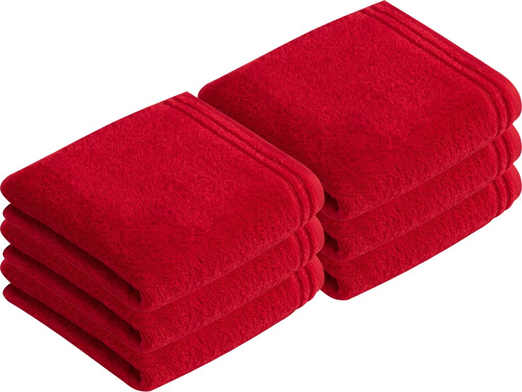 6er Pack Handtuch Calypso feeling von der Marke Vossen 50 x 100 cm