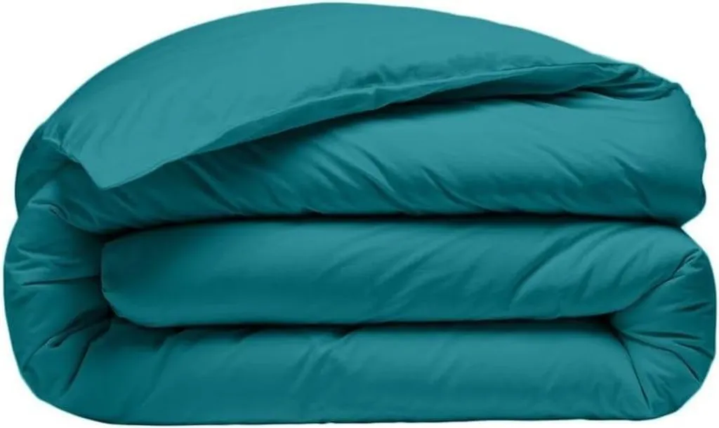 Housse de couette percale de coton lavé pour un sommeil frais et sain