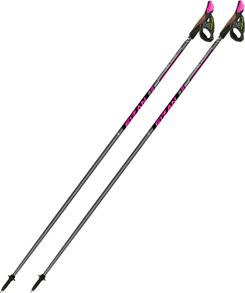Bâtons de trail Fizan Runner argent 120 cm - Performance et Légèreté