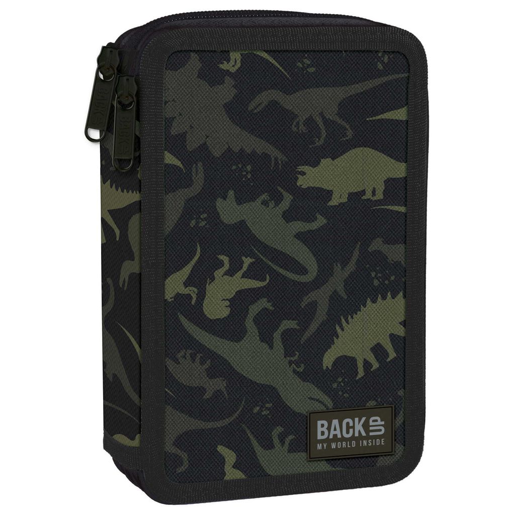 Dinosaurier Federtasche gefüllt Federmäppchen Stifte Etui Produktbild 