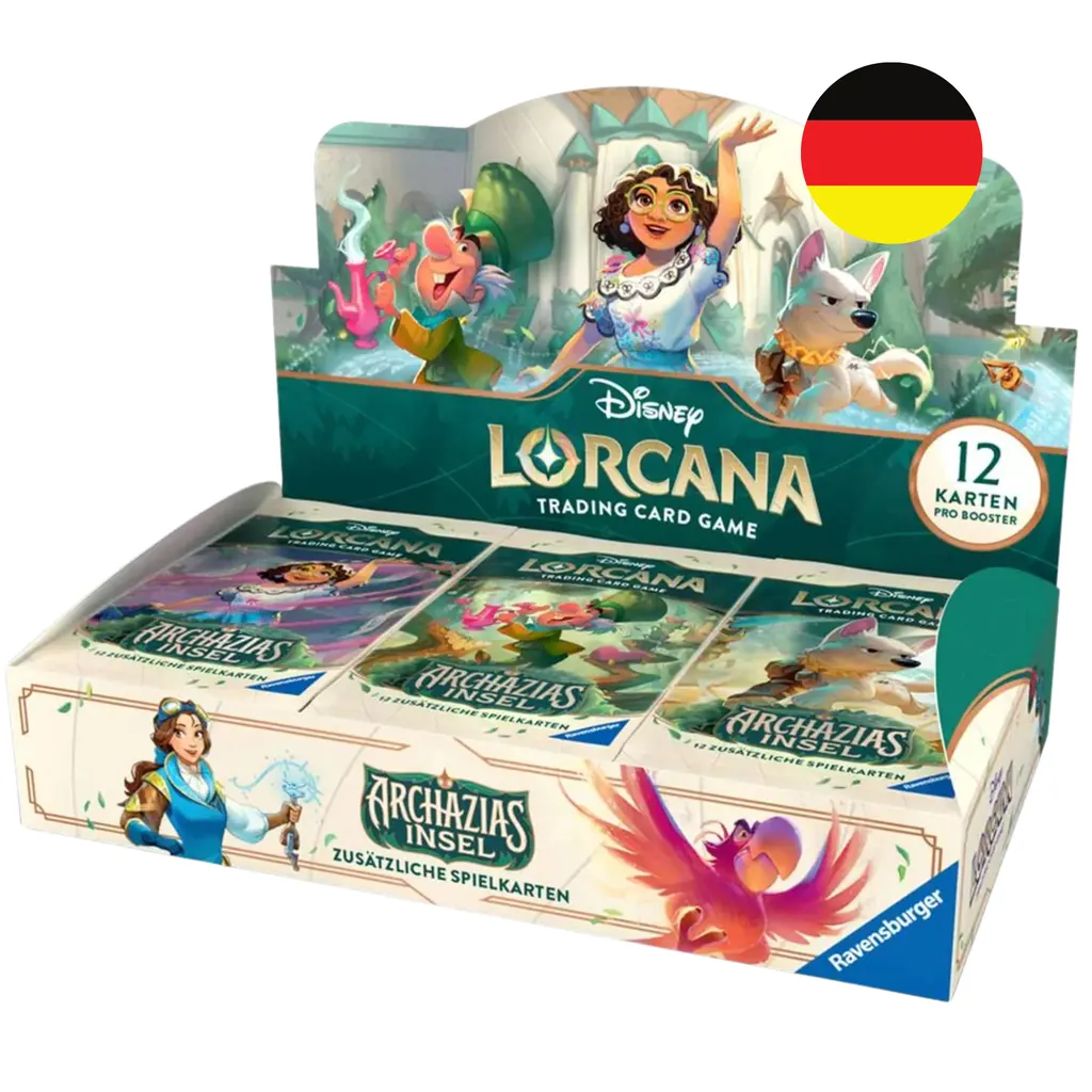 Disney Lorcana Archazias Island Display 24 Boosters en Version Française