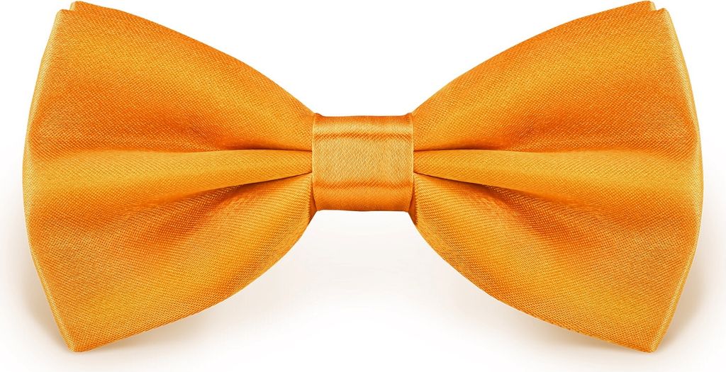 Fliege Maisgelb Größe verstellbar aus Polyester einfarbig Produktbild 