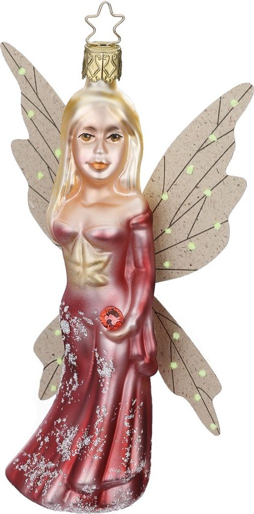 INGE-GLAS Weihnachts-Anhänger Fee Valeriana ca.15 cm | IG-10136S021