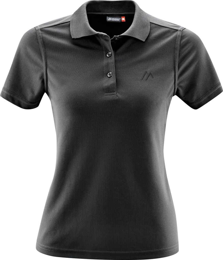 MAIER SPORTS Ulrike Da-Polo 1/2 Arm black 44