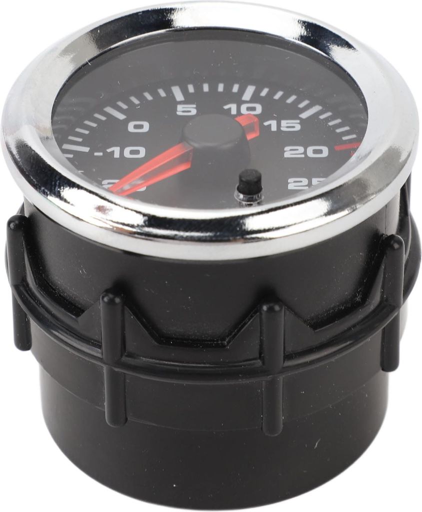 Digitales Ladedruckmessgerät, 52 mm, 0 bis 30 PSI, 7-Farben-Zeiger, hohe Genauigkeit, einfache Installation, Druck für Fahrzeug 12 V