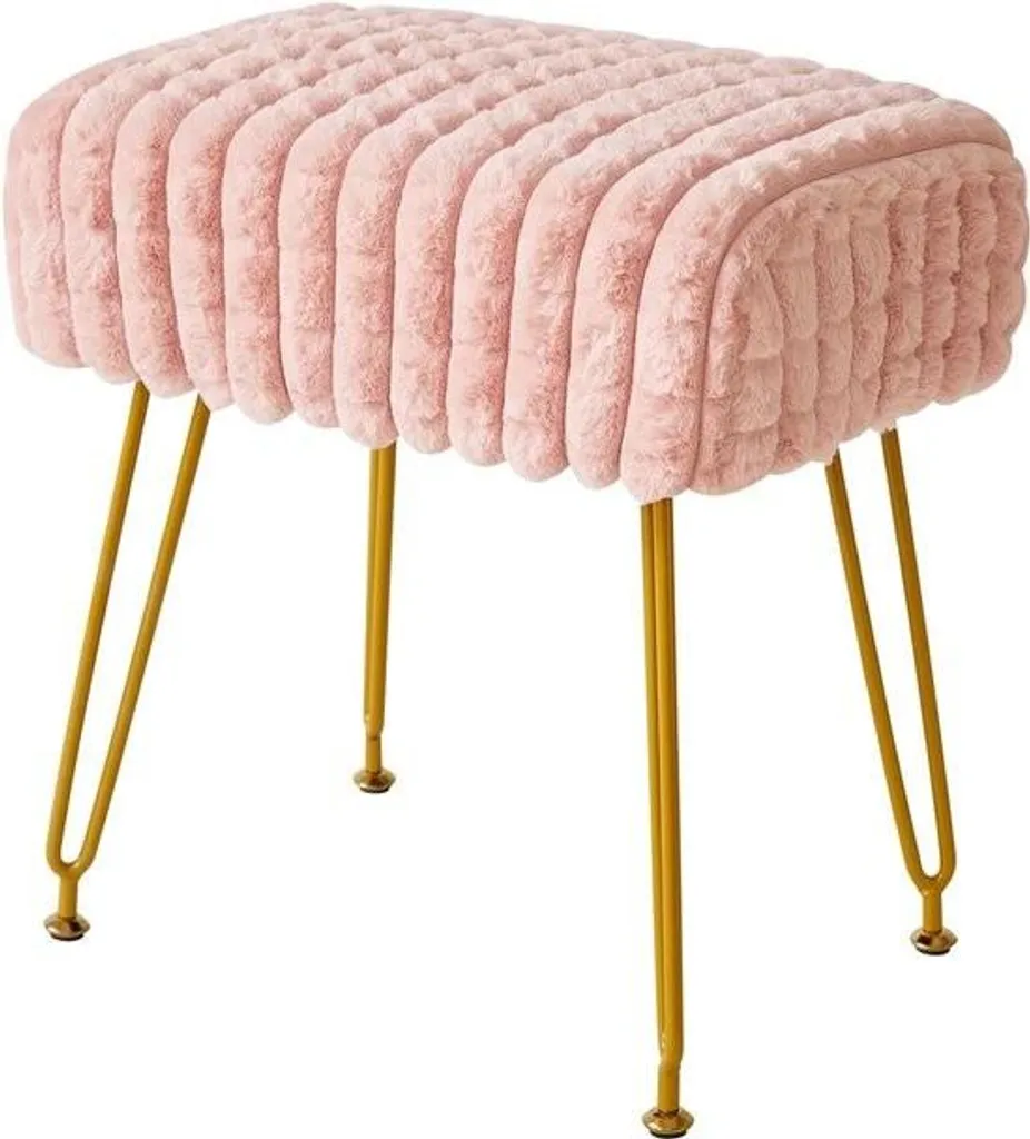 Tabouret Coiffeuse Stable et Confortable pour un Maquillage de Précision