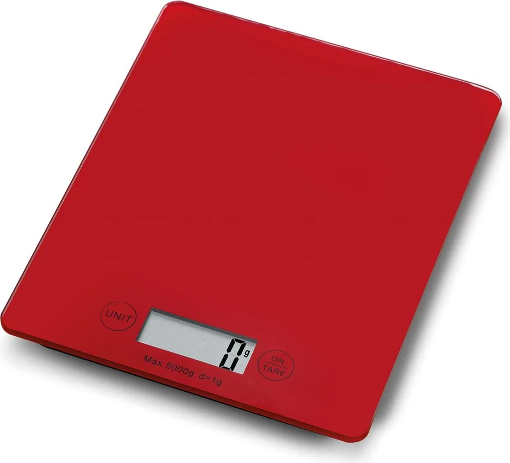 Bilancia Digitale Weis Rossa | Design Ultra-Slim e Precisione Top