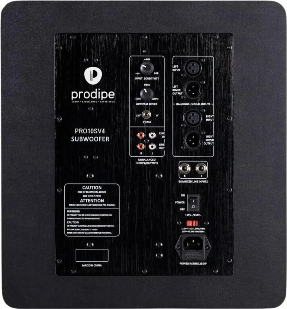 Améliorez votre Mixage Audio avec le Caisson Prodipe Pro 10S V4 Actif - 2
