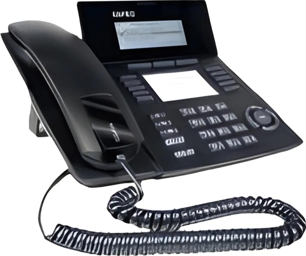 Téléphone IP d'entreprise Agfeo ST 53 IP SENSfon noir PoE