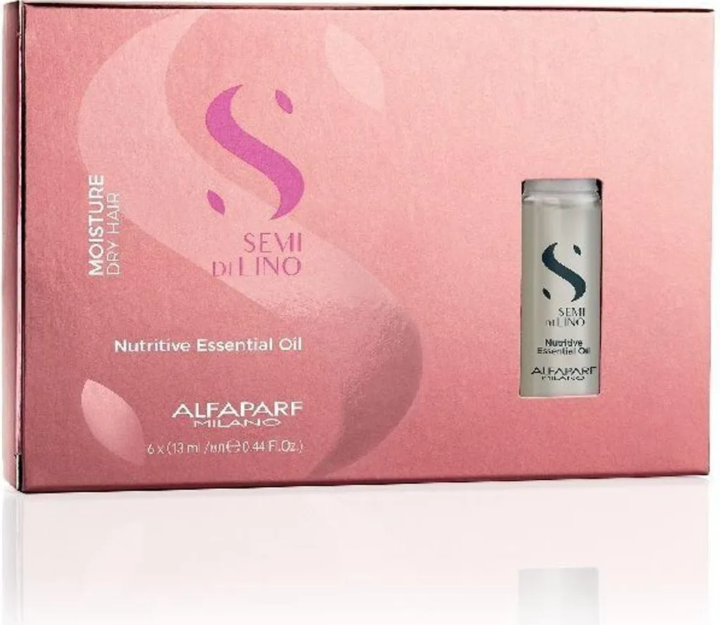 Huile Capillaire Nutritive Semi Di Lino Moisture pour Cheveux Très Abîmés
