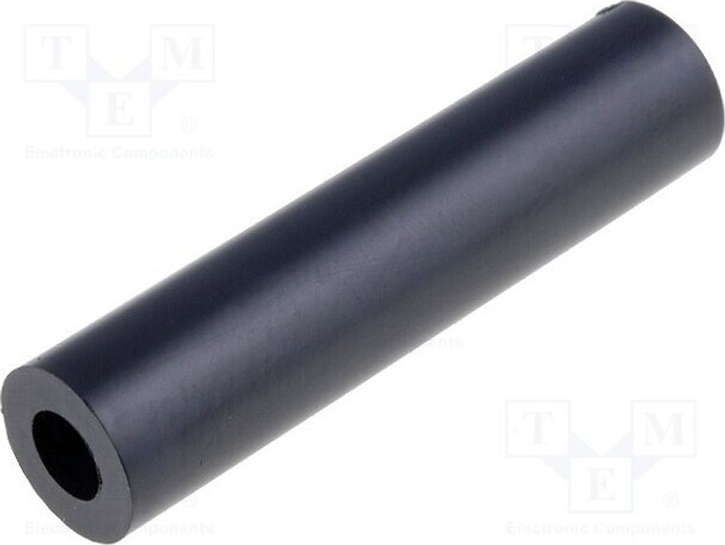 50x Distanzmuffe Polystyrol L: 30mm linsenförmig ØAußen: 7mm Distanzhülsen aus Ku