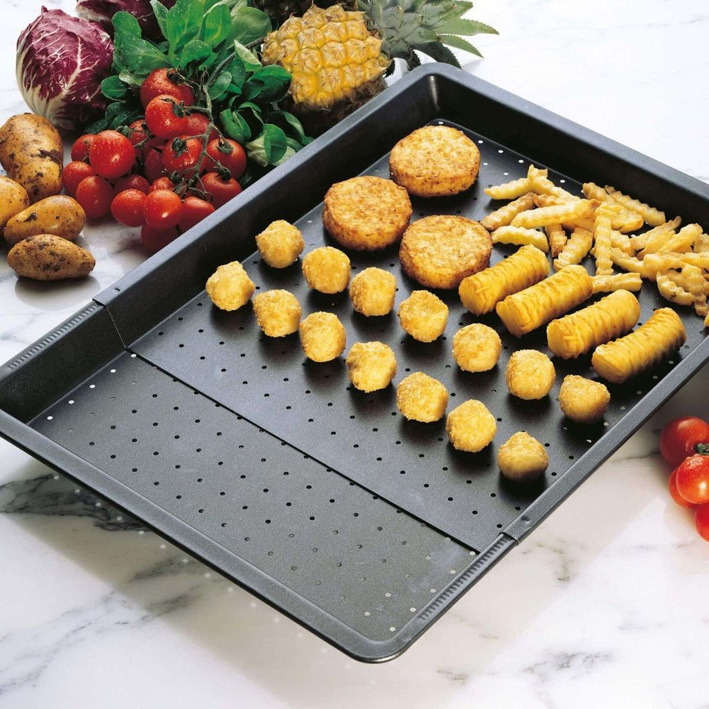 Zenker Backblech perforiert (52-37 cm x 33 cm), Ofenblech, Produktbild 4