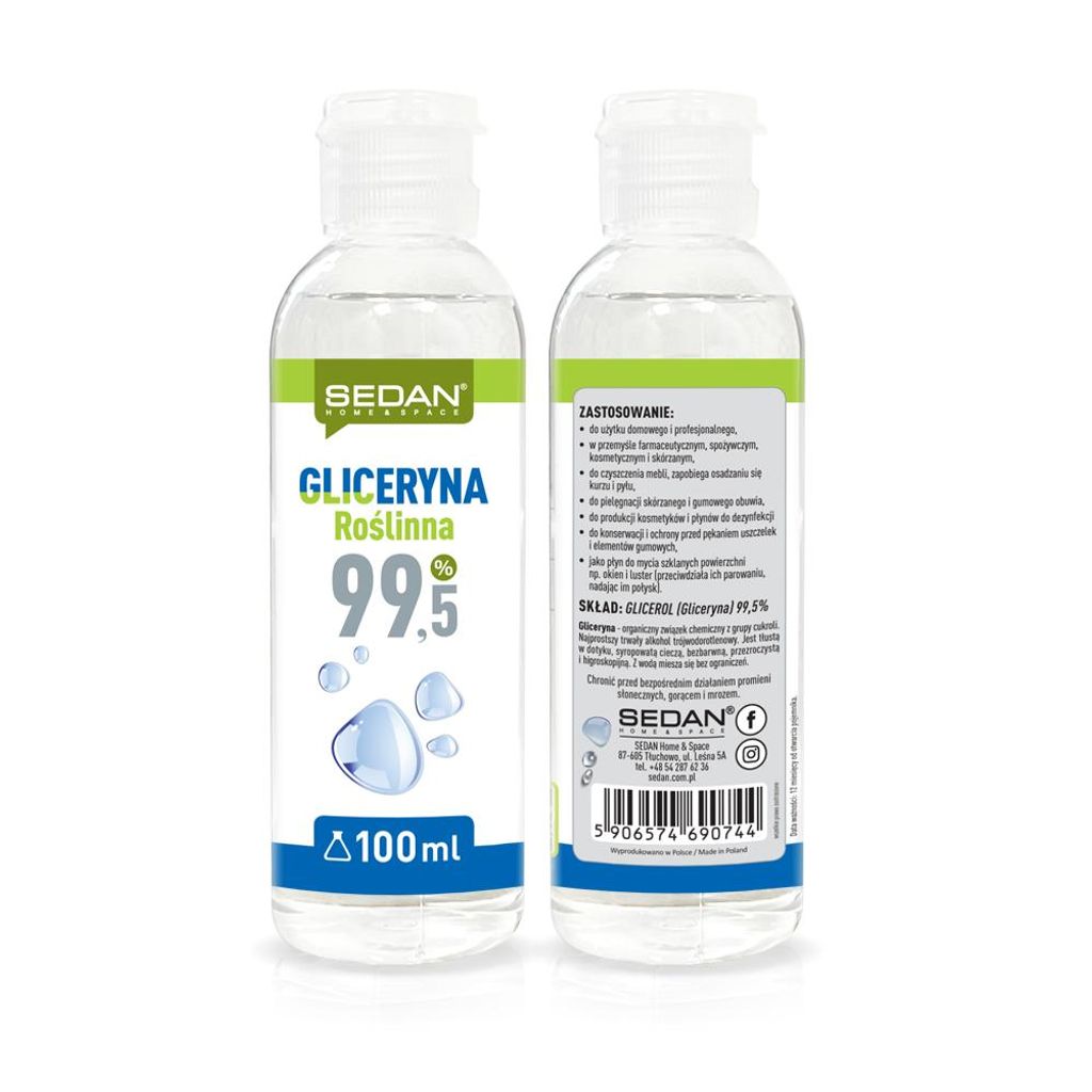 Gliceryna ROŚLINNA FARMACEUTYCZNA wysoka jakość czystosc Zdjęcie produktu 
