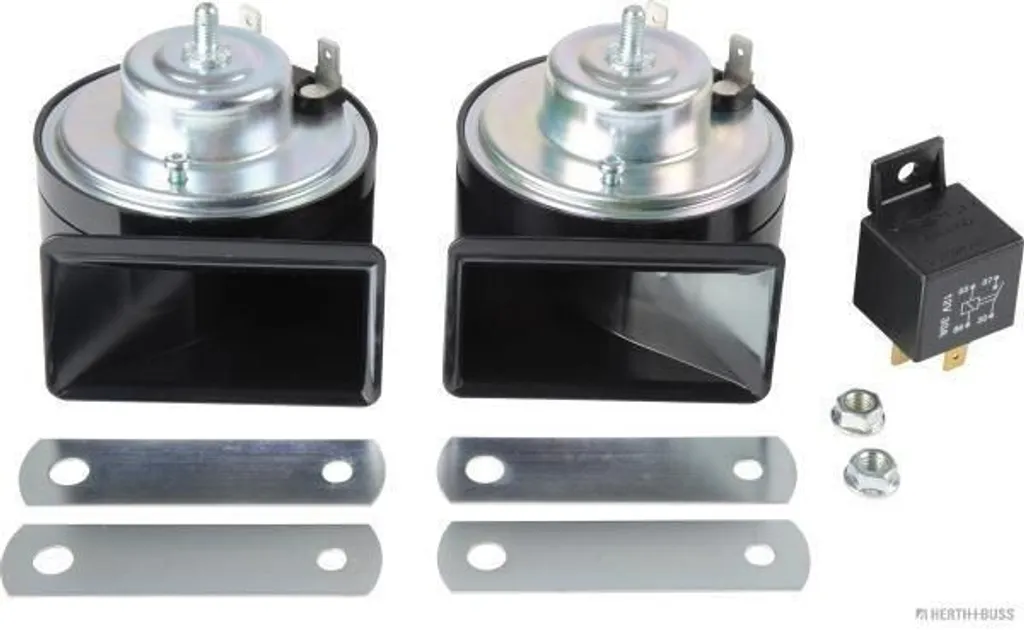 Klaxon fanfare pour remplacement d'origine - HERTH+BUSS 56360112 12V