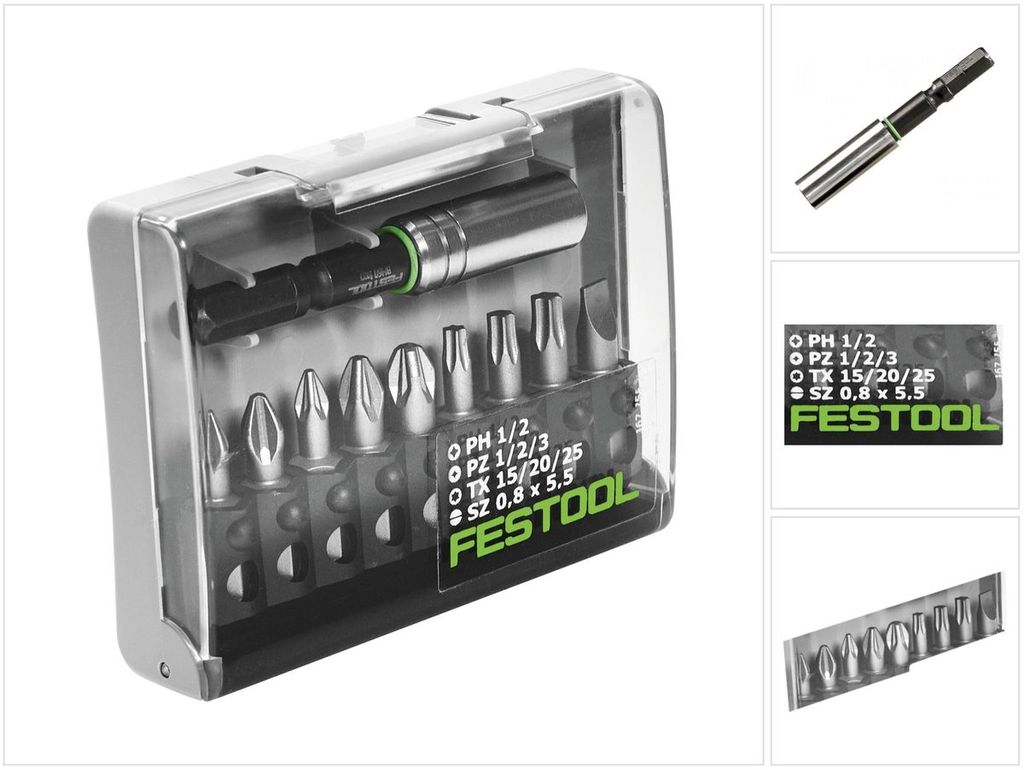 Festool Bit Box MIX + Magnet-Bithalter BH 60-CE ( 493262 )