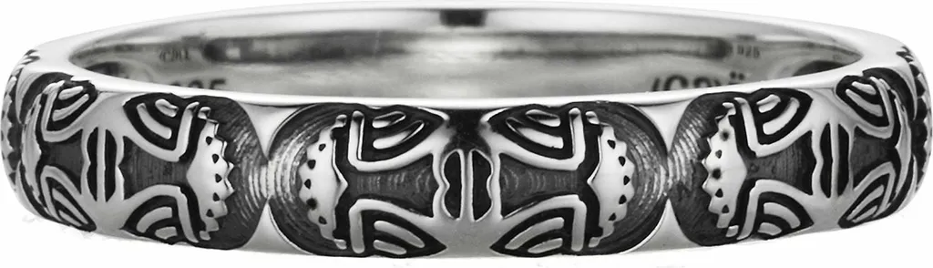 Anello CAI Maschera America Argento 925 | Must-Have Gioielli Uomo