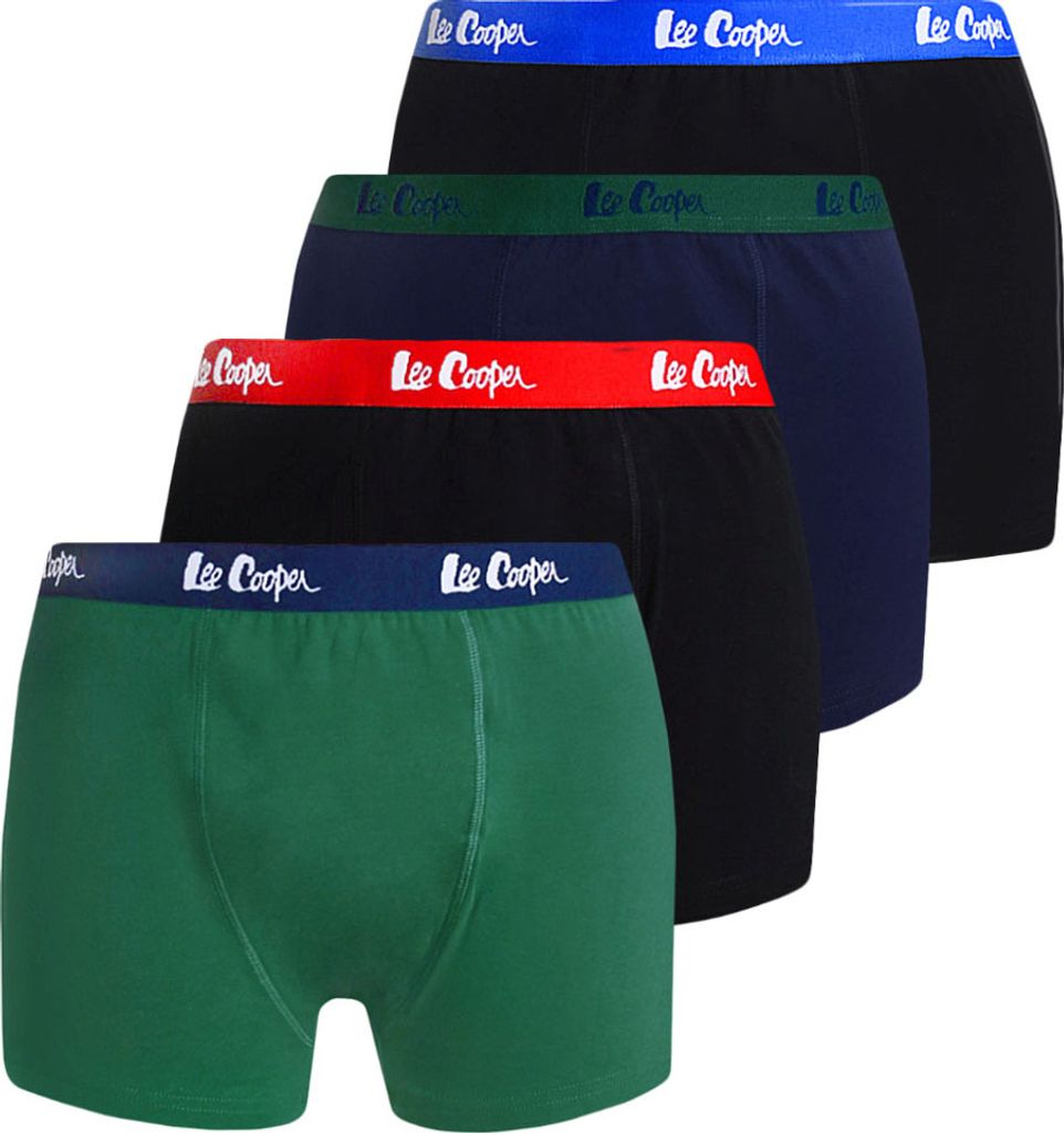 Lee Cooper Boxerky Pánské 4 balení XL bavlna Fit prodyšné Obrázek produktu 