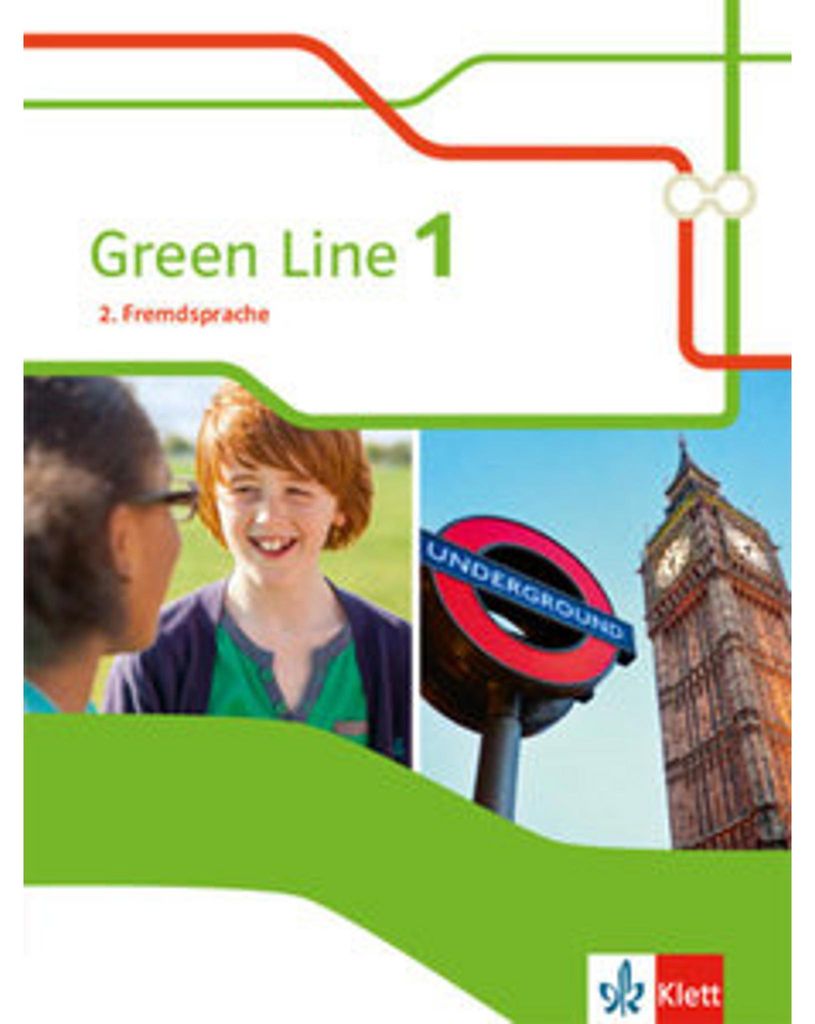 Green Line 1. Schülerbuch Klasse 6. Ausgabe 2. Fremdsprache Produktbild 
