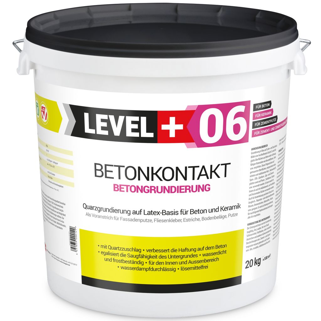 Haftgrund 20kg Betonkontakt Schnell Trocknend Putzgrund Produktbild 