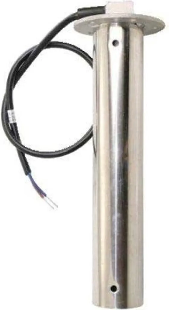 Sonde de niveau Hollex L200mm 240-33 Ohms en inox pour cuve eaux usées