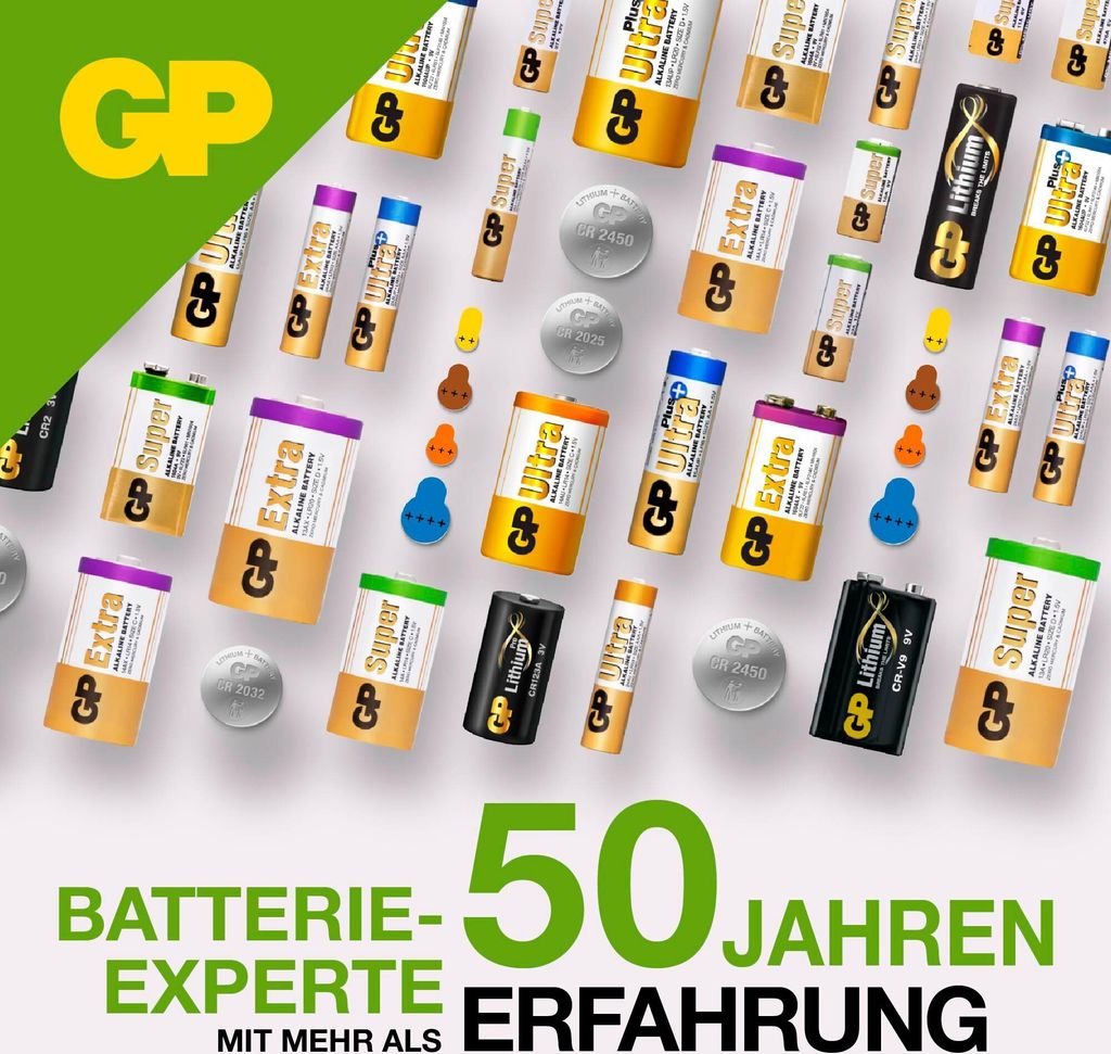 Energizer E91 GP Batteries AA (Mignon, LR6) 1.5 V, 40 Pieces Storage Pack, Super Alkaline LongLife Technology, 40 Pieces Lr6 Battery - Foto 9