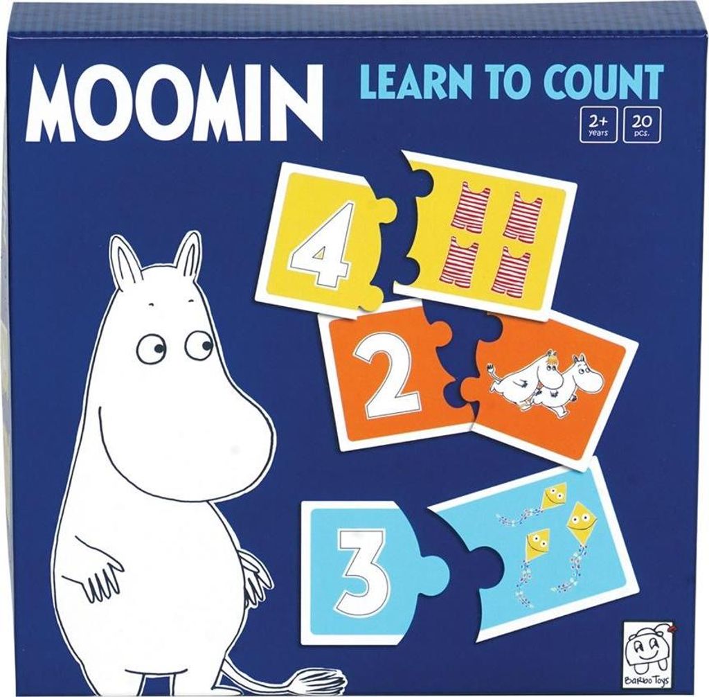 Barbo Toys Puzzle Set Mumin 10 Puzzles a 2 Teilen Lernspielzeug