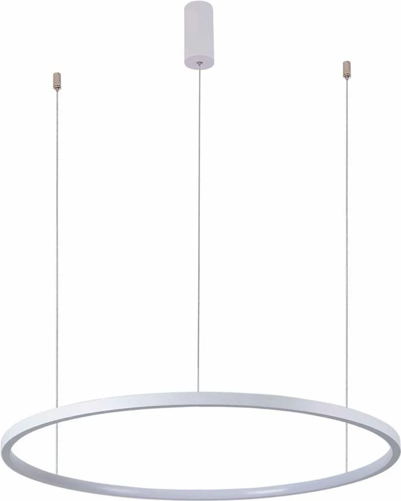 Lampadario Sospensione VINOLA Italux 38W LED Dimmerabile Bianco 60cm