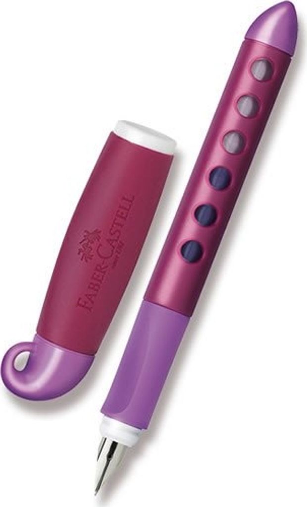 FABER-CASTELL Schul-Füllhalter Scribolino, brombeer Produktbild 13