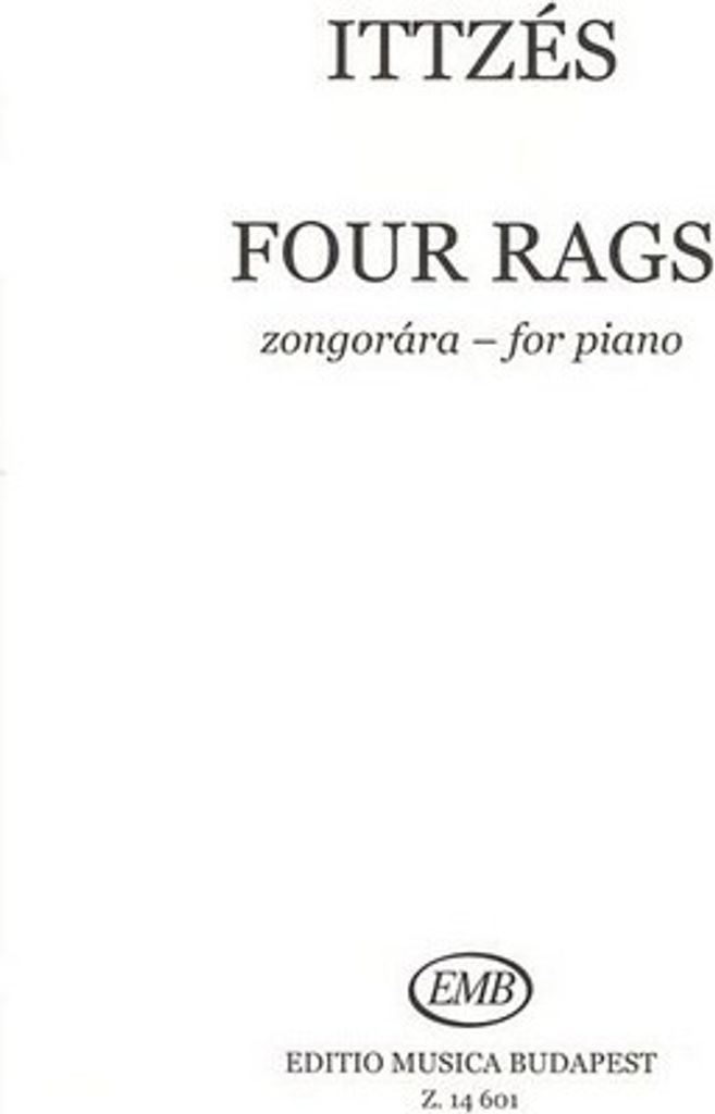 4 Rags: for piano