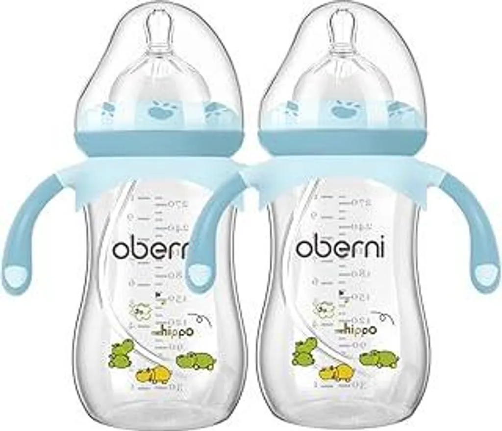 Elite Biberon Anticolica 270ml Blu: L'Eccellenza per lo Svezzamento