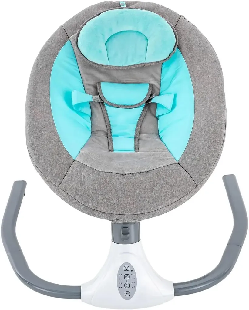 Berceau Électrique Anti-Pleurs - Balançoire Bébé Bluetooth avec Musique