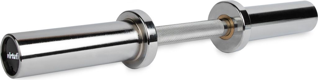 VirtuFit Olympische Kurzhantelstange 50 mm mit Federclips Produktbild 