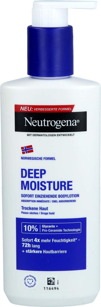 Neutrogena Deep Moisture Bodylotion 250 ml