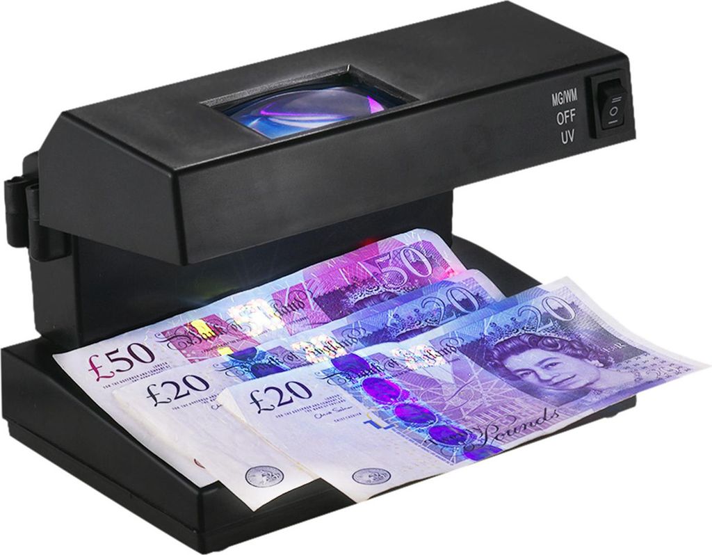 Détecteur de faux billets – Détecteur d'UV et de filigrane Image du produit 