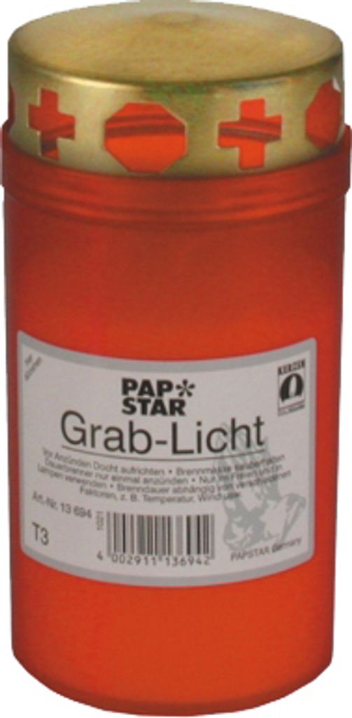 PAPSTAR Grablicht T3 Durchmesser: 64 mm transparent